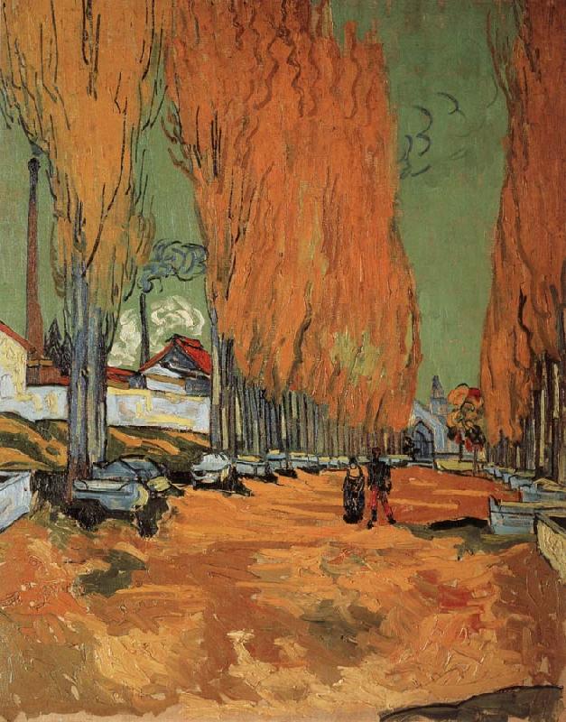 Vincent Van Gogh The Alyscamps,Avenue